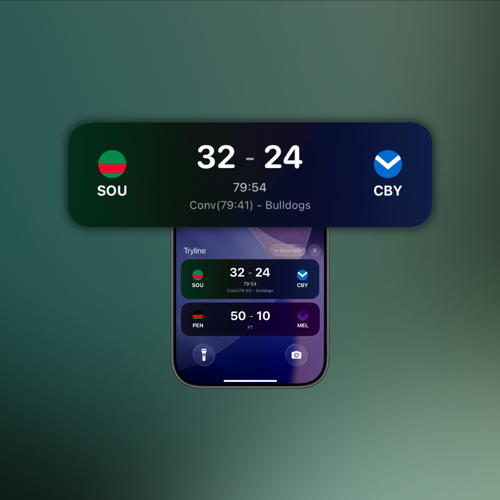 April Update - Live Score Widgets, Origin and Following Your Favourite Teams and Players
